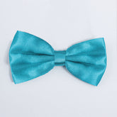 AQUA BLUE BOW TIE